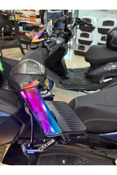 JİEKAİ H2 AYNA Spor motosiklet naked ayna üniversal holagram renk