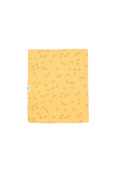 JollyMag Printed Blanket, BabyCosy, 50% modal+50% cotton, Lemon, 85X85 cm