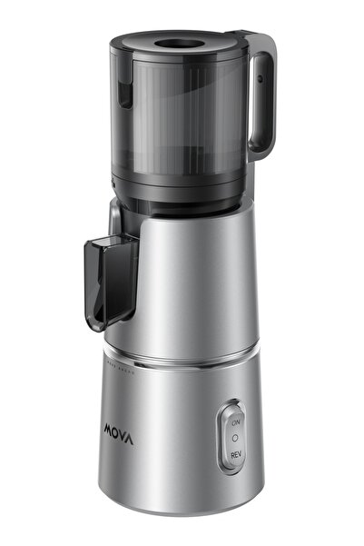 Mova Storcător lent SJ10 cu sistem de presare a fructelor, argintiu