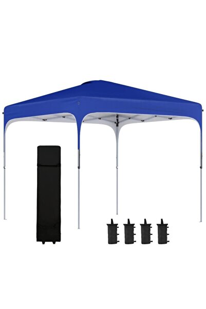 JollyMag Pavilion pentru gradina/comercial, cadru metalic, material Oxford, inaltime reglabila, cu hus