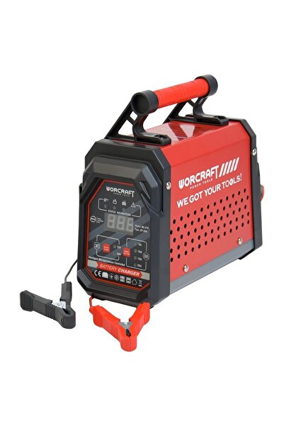 JollyMag Incarcator baterie auto, 12V/5-20A, 24V/5-10A, 230 V, IP20, Worcraft