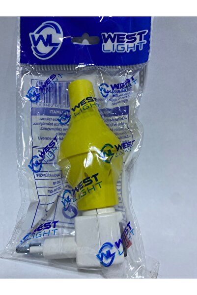 abnturk Prize Takılan Fişli Sarı Gece Lambası