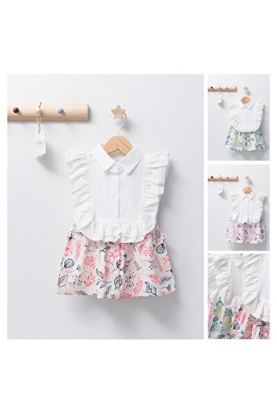 JollyMag Barcelona girl's dress, Tongs baby (Color: Salmon, Size: 6-9 months)