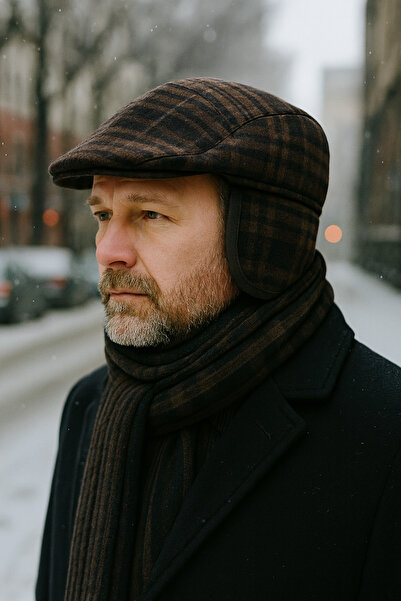 MEKİK BUTİK Thick Winter Ear Warmer Hat - Dad Hat