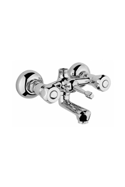 abnturk Ultra Lüks Çevirme Sistemli Klasik Başlıklı Banyo Bataryası Sıcak Soğ...