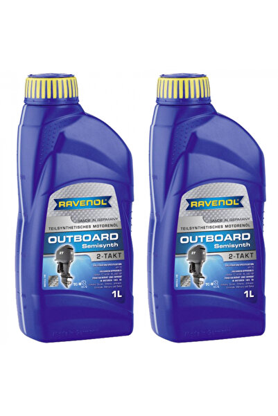 RAVENOL Pachet 2 litri ulei 2T Outboardoel Teilsynth