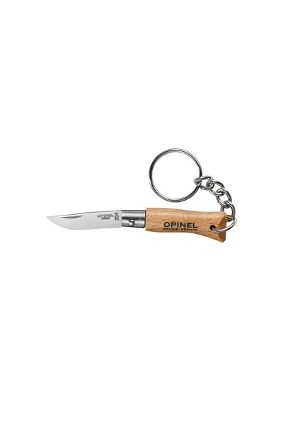 JollyMag Keychain knife N°02, stainless steel, 3.5cm, "Tradition Inox", Stain...