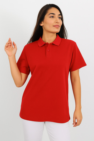 akyıldız iş elbiseleri Unisex Polo Yaka Tişört Lacost Kumaş Yeni Sezon