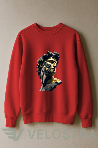 Velostra Unisex Gold Icarus B cu imprimeu 3 Thread Inside Charge cu căptușeal...