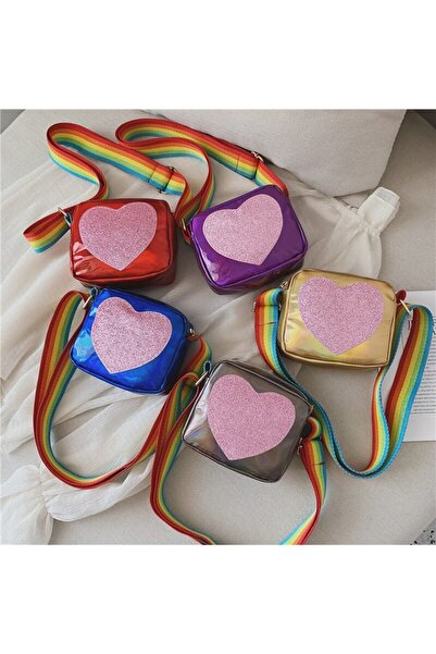 JollyMag Rainbow Bag (Color: Red)