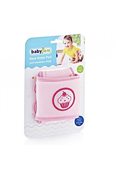 JollyMag Genunchiere de protectie pentru bebelusi BabyJem Cupcake (Culoare: Bleu)