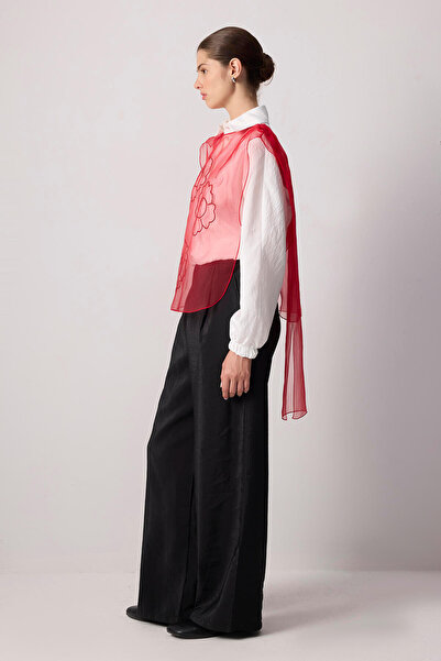 Touché Privé NAKIŞLI ORGANZE YAKA