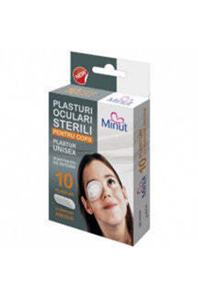 Other Plasturi oculari sterili pentru copii, 10 bucati, Minut