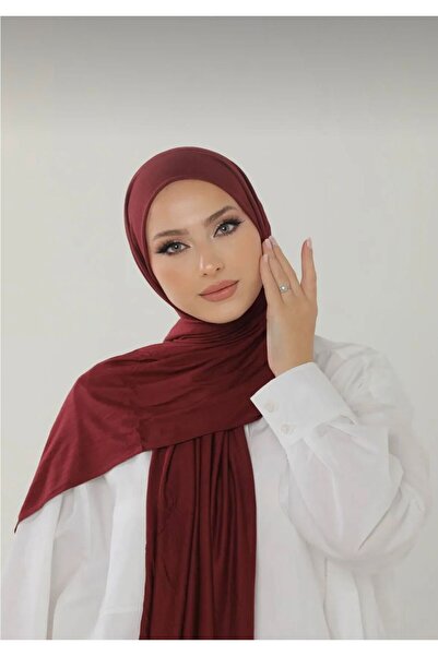 gül sezgin butik KADIN PENYE ŞAL BORDO