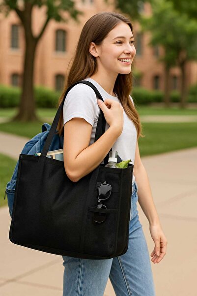 she berrak Велика чорна сумка через плече