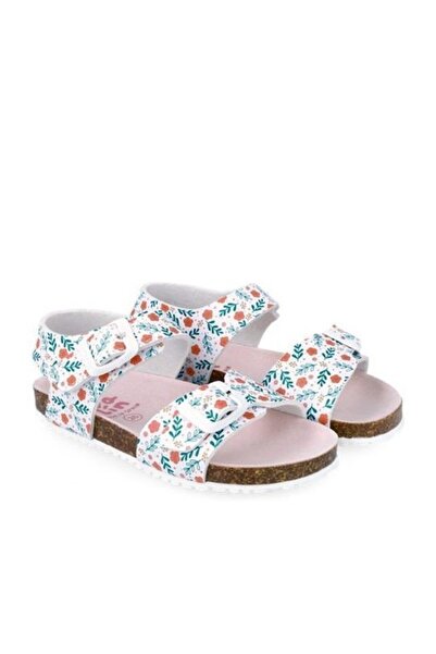 JollyMag Garvalin Children's Sandals Floricele, blanco (Size: 30)