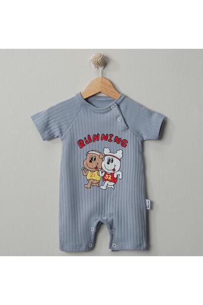 mandalinsbaby Printed Baby Boy Romper