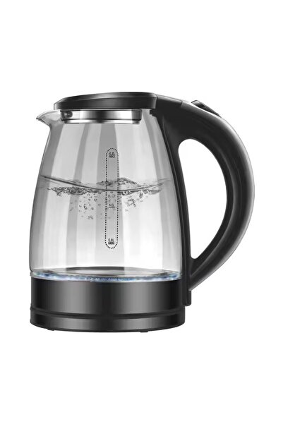 OEM Electric Kettle, 2.2L Borosilicate Glass, 1800W, LED Lighting, Automatic Shut-Off, 360° Rotating Ba
