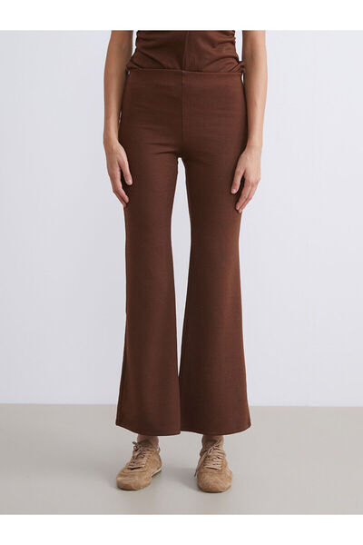 LC Waikiki Elastic Waist Spanish Leg Women's Trousers