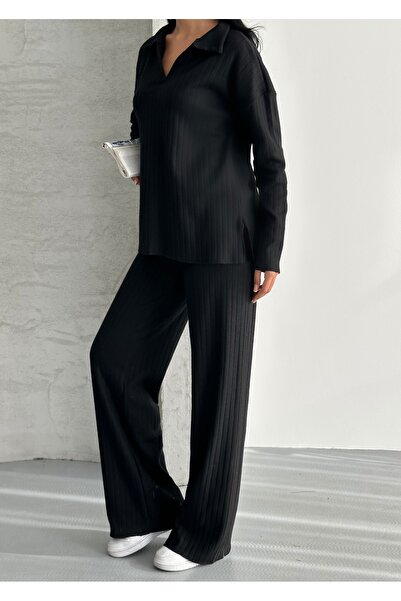 Rabi Shine SET DUBĂLĂ DE BUMBAC CU GĂRĂ POLO PENTRU FEMEI