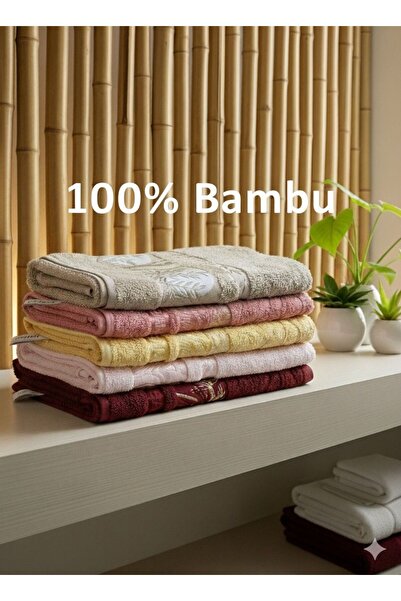 FAMİLYA TEKSTİL 1. Kalite Bambu , Bamboo Büyük Boy Duş Banyo Havlusu 70x140 c...