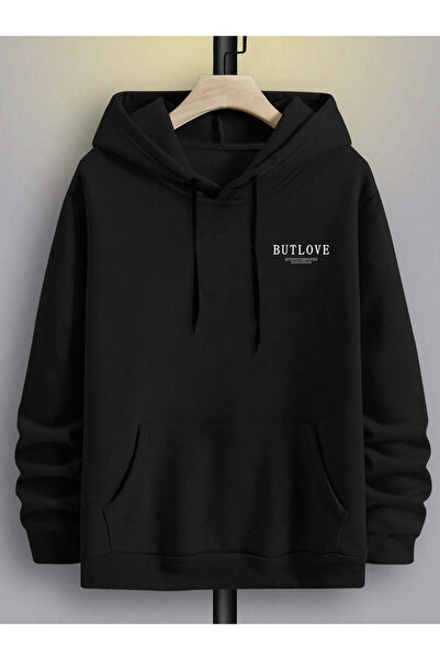 COHERENT Unisex Men/Women Butlove Star Colorful Custom Printed Cotton Oversize Hooded Sweatshirt