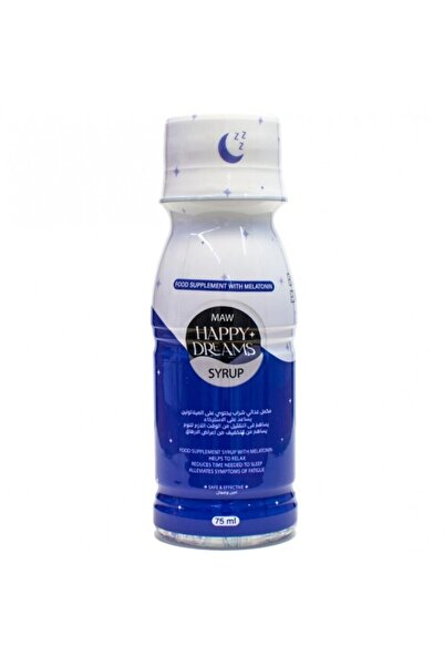 maw HAPPY DREAMS (MELATONIN) SYRUP BOX 12 BOTTELES *75 ML