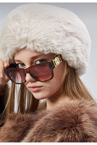 rushana Women's Kalpak Hat with Faux Fur and Quilted Lining Inside