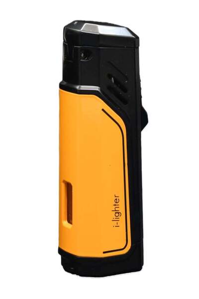 shakeinn iLighter Black Puro Çakmağı - 3'lü Torch - Punch'lı