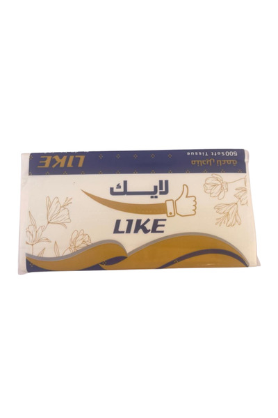 like مناديل وجه ورقيه 500 منديل مفرد العبوة 5 قطع