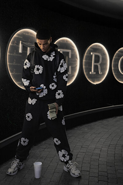 CLASSY.MODA Set cu imprimeu în relief cu 3 fire pentru bărbați Trend |   Stil casual confortabil de înaltă calitate