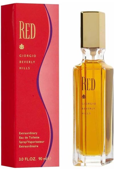 Elizabeth Arden Red Perfume by Giorgio Beverly Hills Eau de Toilette, 90ml, Orange