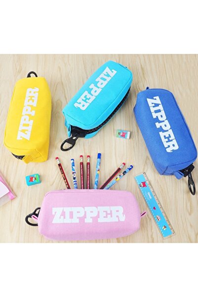 Meyra Accessories husă pentru creion cu fermoar de mare capacitate, cu fermoar mare, husă pentru creion de calitate