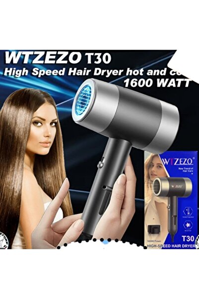 Generic Professional Ionic Hair Dryer 1600W - Fast Drying Blower Hair Dryer with Thermo-Control, Low Noise
