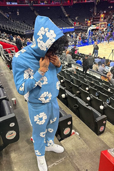 CLASSY.MODA Ανδρικό σετ αθλητικής φόρμας με ανάγλυφο σχέδιο με 3 κλωστές |   Μοντέρνο σχέδιο, άνετο και κομψό καθημερινό στυλ