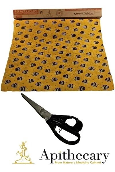 STOREMAX bezleri, bal mumu sarma, tekrar kullanılabilir bal mumu sargı bezi, 100 x 33cm kağıdı, sürdürülebili