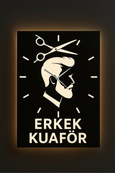 Mivora Shop Duvar saati Erkek Kuaför