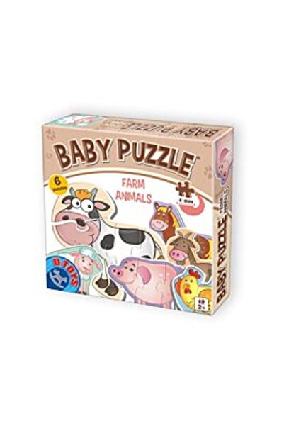 D-Toys Baby puzzle Animale domestice - 2,3,4 piese