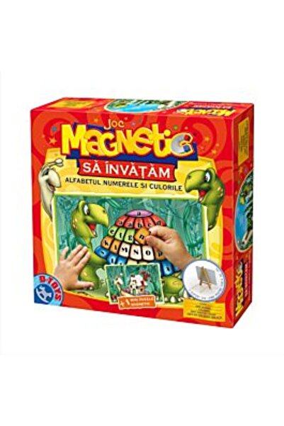 D-Toys Magnetic Game - Alphabet, Numbers, and Colors