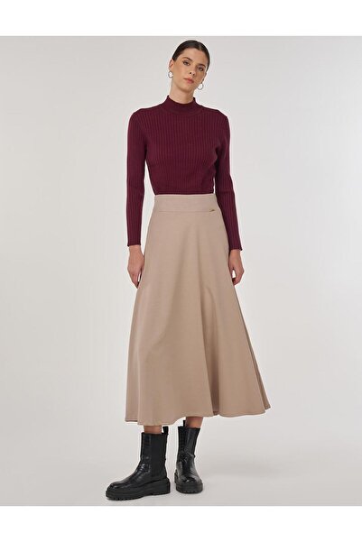 KYR Φούστα με λουράκι μέσης βιζόν