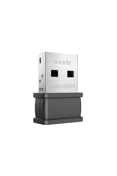 Tenda AX3000 Wi-Fi 6 Wireless Nano USB Adaptor, Transmission Rate Up To 286Mbps, Black
