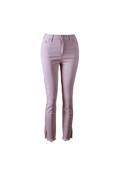 trender Beige Women's Jean Pants 7130