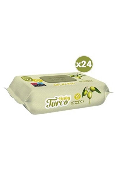 Baby Turco مناديل مبللة بزيت الزيتون 24x90