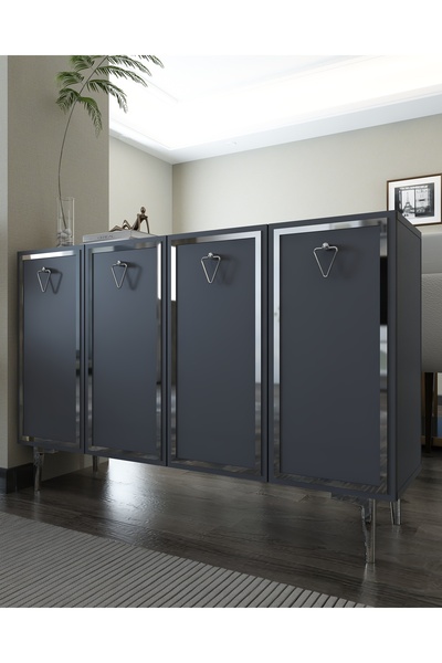 cantek dizayn 8160KM-1CT KONSOL,KAHVE KÖŞESİ,AYAKKABILIK,OFİS EVRAK DOLABI,MUTFAK KİLER DOLABI,TV ÜNİTESİ-AG