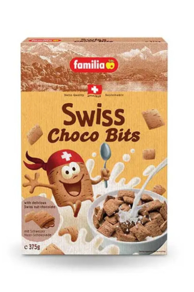 Familia حبوب سويسرية بالشوكولاتة 375 جرام × 2 قطعة