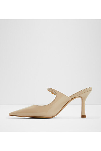 Aldo Cincinnati Buckle Detail Mule Pumps