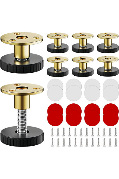 OEM Suporturi reglabile pentru mobilă 28-40 mm, cu pernă antiderapantă, set d...