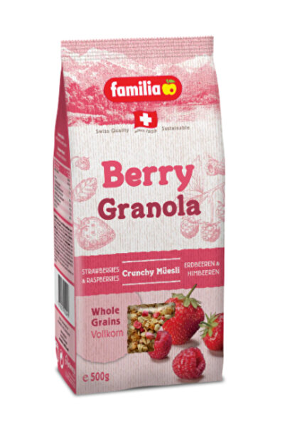 Familia Berry Granola Cereal Crunch 500g x 4 Pcs