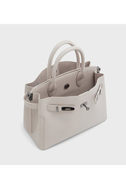 Call it Spring Lemercier Textured Twist Lock Satchel Bag