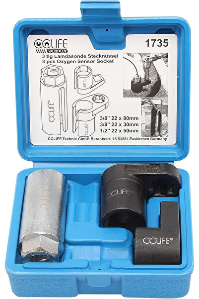 CCLIFE Set de 3 chei pentru sondele de oxigen Lambda
